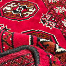 1990 PERSIAN TURKOMAN RUG 2’ x 6’ 3” (RUN.971)