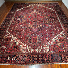 1950 PERSIAN HERIZ RUG 8’ 3” x 11’ 6” (LARG.52)