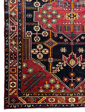 1940 PERSIAN SAVEH RUG 5’ 1” x 6’ 11” (MED.FEA.19)