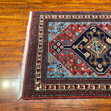 1950 PERSIAN SHIRAZ 2’ 9” x 4’ (FEA.MED.161)