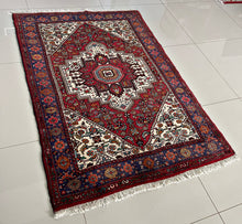 1960 BIDJAR RUG 3’ 4” x 5’ (MED.FEA.1140)