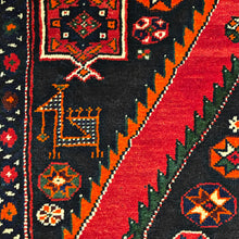 1950 PERSIAN SHAHSAVAN RUG 4’ 10” x 7’ (MED.77)