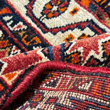 1930 PERSIAN QASHQAI RUG 2’ x 2’ 1” (SMA.1881)