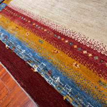 1980 PERSIAN GABBEH RUG 5’ 2” x 6’ 6” (MED.1894)