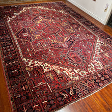 1950 PERSIAN HERIZ RUG 8’ 3” x 11’ 6” (LARG.52)