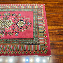 1950 PERSIAN KASHAN RUG 2’ 4” x 3’ 2” (SMA.135)