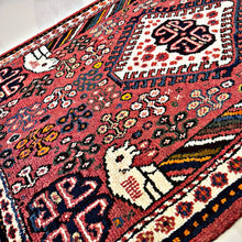 1950 SHIRAZ RUG 3’ 1” x 4’ 7” (MED.88)