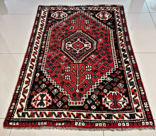 1950 SHIRAZ RUG 3’ 2” x 4’ 8” (MED.243)