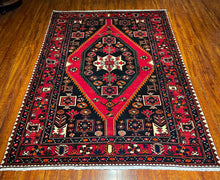 1950 PERSIAN SHAHSAVAN RUG 4’ 10” x 7’ (MED.77)