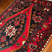 1950 PERSIAN SHAHSAVAN RUG 4’ 10” x 7’ (MED.77)