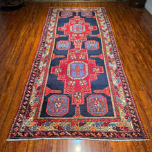 1930 CAUCASIAN SHAHSAVAN RUG 4’ x 10’ 4” (FEA.RUN.265)