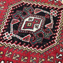 1950 PERSIAN SHIRAZ RUG 3’ 3” x 4’ 8” (MED.274)