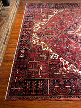 1950 PERSIAN HERIZ RUG 8’ 3” x 11’ 6” (LARG.52)