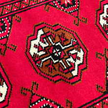 1980 PERSIAN TURKOMAN RUG 2’ 1” x 6’ 6” (RUN.974)