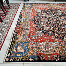 1970 PERSIAN KASHMAR RUG 9’ 5” x 12’ 5” (LAR.FEA.915)