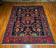 1950 PERSIAN BORUJERD RUG 4’ 7” x 6’ 5” (MED.FEA.49)