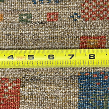 1980 PERSIAN GABBEH RUG 4’ 11” x 6’ 2” (MED.1907)