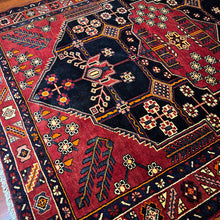 1940 PERSIAN SAVEH RUG 5’ 1” x 6’ 11” (MED.FEA.19)