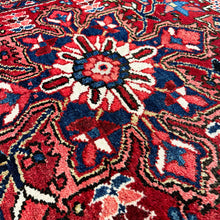 1950 PERSIAN HERIZ RUG 3’ 3” x 12’ 2” (RUN.FEA.320)