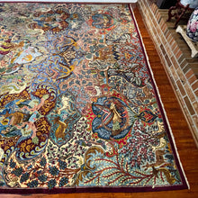 1970 PERSIAN KASHMAR RUG 9’ 7” x 12’ 9” (LAR.FEA.742)