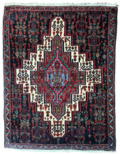 1930 PERSIAN SENAH RUG 2’ 8” x 3’ 3” (SMA.6162)