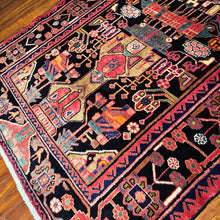 1940 PERSIAN NAHAVAND RUG 4’ 8” x 7’ 1” (MED.79)