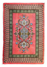 1950 PERSIAN KASHAN RUG 2’ 3” x 3’ 4” (SMA.1325)