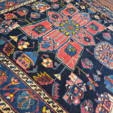 1930 PERSIAN KARADAGH RUG 4’ 2” x 6’ 10” (MED.FEA.235)