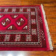 1990 PERSIAN TURKOMAN RUG 2’ x 6’ 5” (RUN.987)