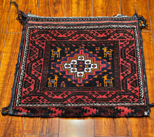 1950 PERSIAN BALUCH SALT BAG RUG 1’ 8” x 1’ 8” (SMA.111)