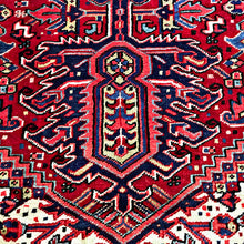 1950 PERSIAN HERIZ RUG 10’ 6” x 13’ 2” (LARG.FEA.192)