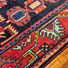 1950 PERSIAN BORUJERD RUG 4’ 5” x 6’ 10” (MED.FEA.60)