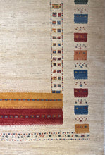 1980 PERSIAN GABBEH RUG 6’ 8” x 9’ 4” (LARG.1922)