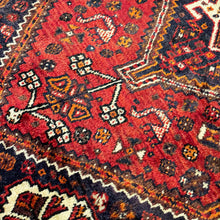 1950 PERSIAN SHIRAZ RUG 3’ 10” x 5’ 7” (MED.275)