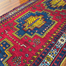 1950 PERSIAN HERIZ RUNNER RUG 3’ 10” x 14’ 5” (FEA.RUN.343)