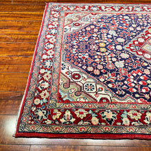 1950 PERSIAN JOZAN RUG 3’ 7” x 5’ 1” (MED.FEA.3125)