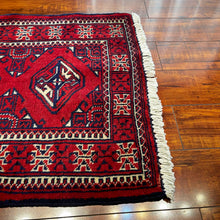 1950 PERSIAN TURKOMAN RUG 2’ x 2’ 10” (SMA.1479)