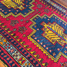 1950 PERSIAN HERIZ RUNNER RUG 3’ 10” x 14’ 5” (FEA.RUN.343)