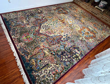 1970 PERSIAN KASHMAR RUG 9’ 7” x 12’ 9” (LAR.FEA.742)