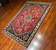 1950 PERSIAN SHIRAZ RUG 3’ 2” x 5’ (MED.277)