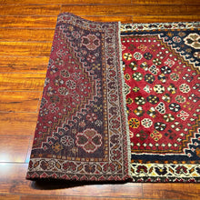 1950 PERSIAN SHIRAZ RUG 3’ 2” x 5’ (MED.277)