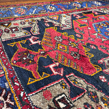 1950 PERSIAN TARUM RUG 4’ 6” x 6’ 8” (MED.FEA.1265)