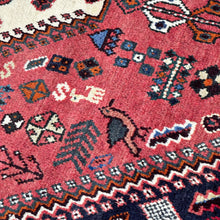 1950 PERSIAN SHIRAZ RUG 3’ 1” x 4’ 5” (MED.270)