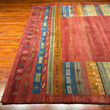 1980 PERSIAN GABBEH RUG 5’ x 6’ 5” (MED.1899)