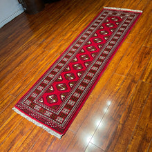 1990 PERSIAN TURKOMAN RUG 2’ x 6’ 5” (RUN.987)