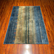 1980 PERSIAN GABBEH RUG 3’ 6” x 5’ 1” (MED.2122)