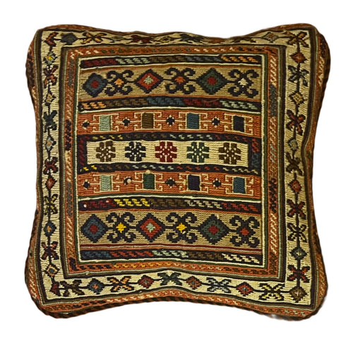 PERSIAN AFSHAR KILIM PILLOW 10x10 (PIL.08)