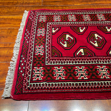 1990 PERSIAN TURKOMAN RUG 2’ x 6’ 5” (RUN.987)