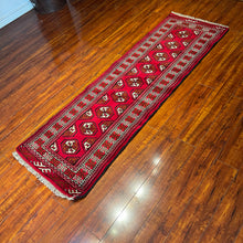 1980 PERSIAN TURKOMAN RUG 2’ 0” x 6’ 2” (RUN.983)