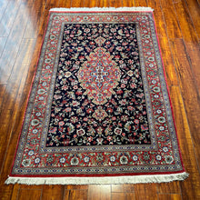 1970 PERSIAN QOM SILK RUG 3’ 3” x 5’ (MED.FEA.200)